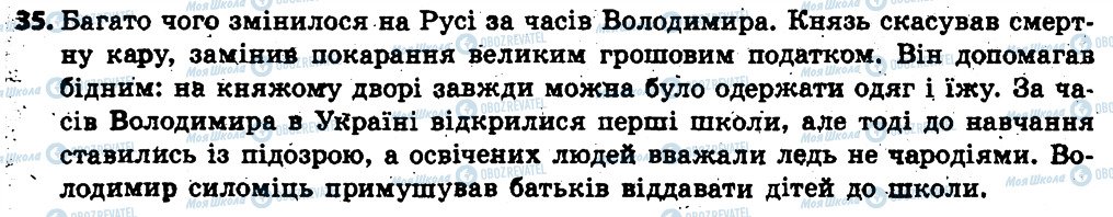 ГДЗ Українська мова 6 клас сторінка 35