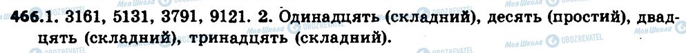 ГДЗ Українська мова 6 клас сторінка 466