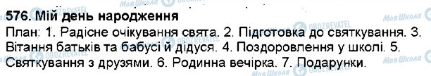 ГДЗ Укр мова 6 класс страница 576