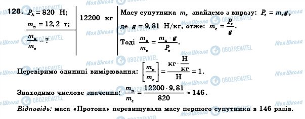 ГДЗ Физика 8 класс страница 128