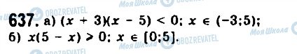 ГДЗ Алгебра 9 клас сторінка 637