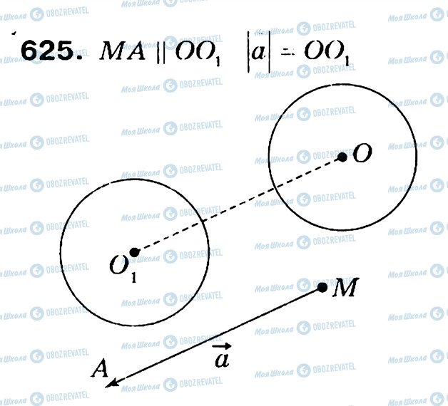 ГДЗ Геометрія 9 клас сторінка 625