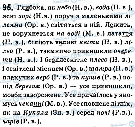 ГДЗ Укр мова 6 класс страница 95