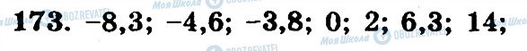 ГДЗ Математика 6 клас сторінка 173