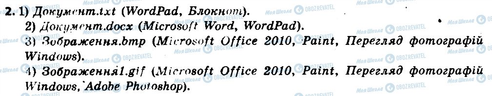 ГДЗ Інформатика 6 клас сторінка 2