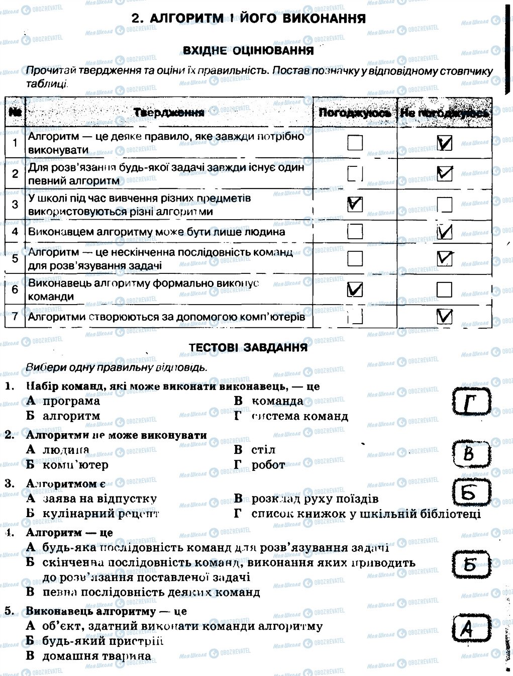 ГДЗ Информатика 6 класс страница 2