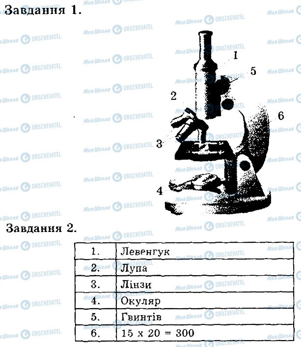 ГДЗ Биология 6 класс страница В1