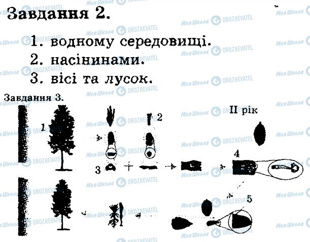 ГДЗ Біологія 6 клас сторінка В2