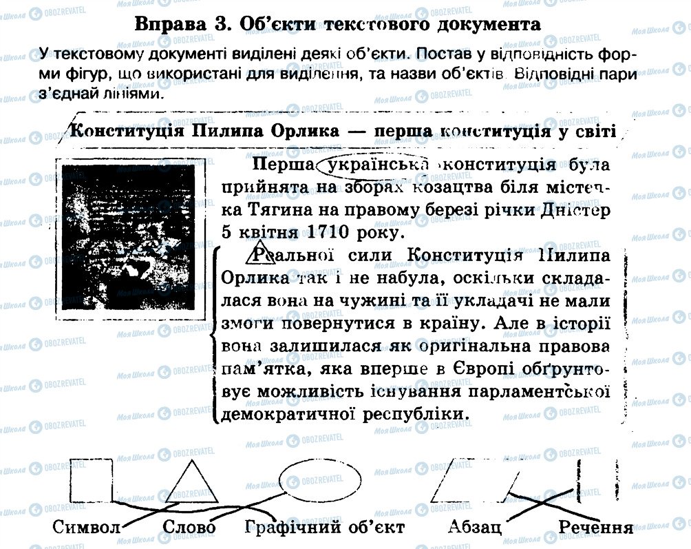 ГДЗ Інформатика 6 клас сторінка 3