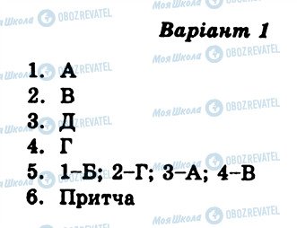 ГДЗ Зарубіжна література 6 клас сторінка СР6