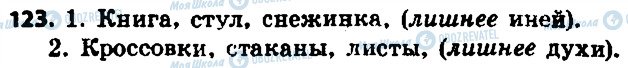 ГДЗ Російська мова 6 клас сторінка 123
