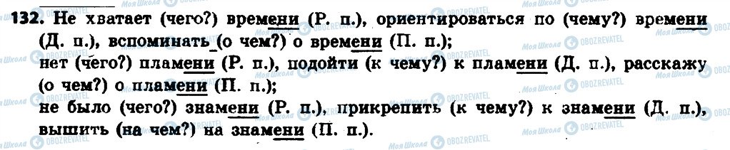 ГДЗ Русский язык 6 класс страница 132