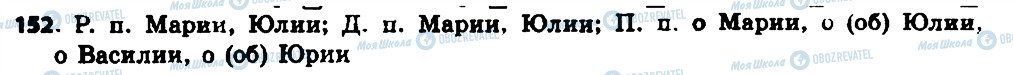 ГДЗ Русский язык 6 класс страница 152