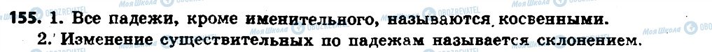 ГДЗ Російська мова 6 клас сторінка 155