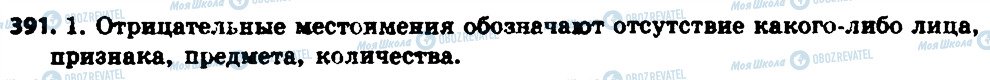 ГДЗ Російська мова 6 клас сторінка 391