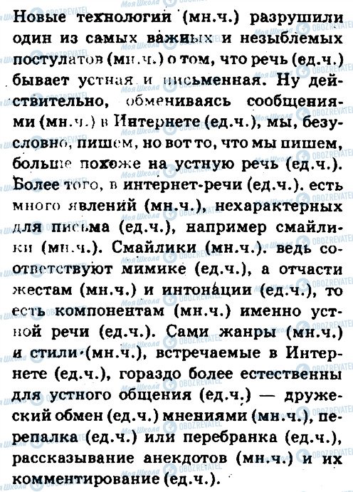 ГДЗ Російська мова 6 клас сторінка 96
