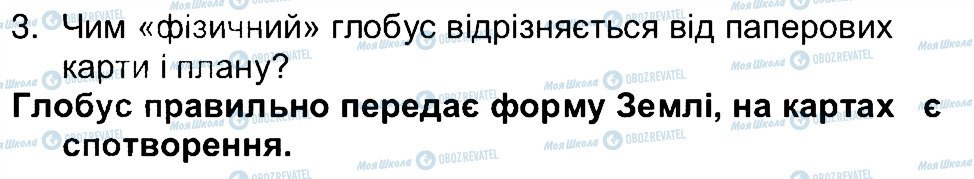 ГДЗ Географія 6 клас сторінка 3