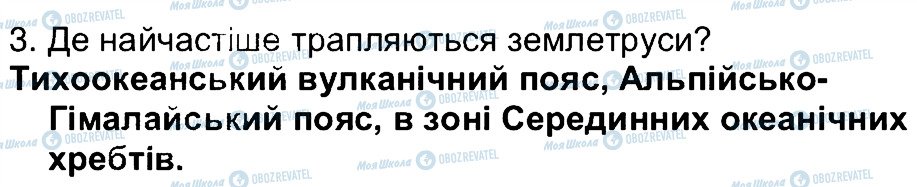 ГДЗ География 6 класс страница 3