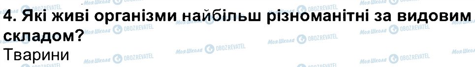 ГДЗ Географія 6 клас сторінка 4