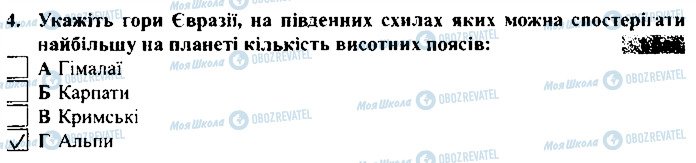 ГДЗ Географія 6 клас сторінка 4