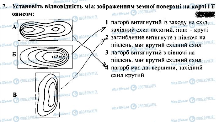 ГДЗ Географія 6 клас сторінка 7