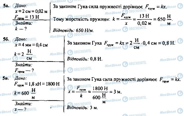 ГДЗ Фізика 7 клас сторінка 5