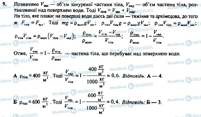 ГДЗ Физика 7 класс страница 9