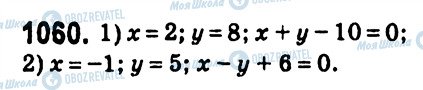 ГДЗ Алгебра 7 клас сторінка 1060