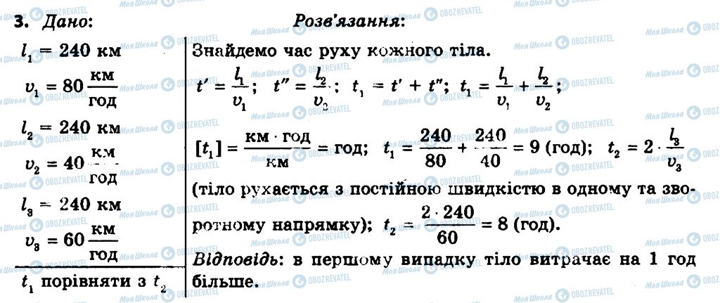 ГДЗ Физика 7 класс страница 3