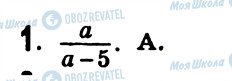 ГДЗ Алгебра 7 клас сторінка 1
