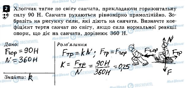 ГДЗ Фізика 7 клас сторінка 2