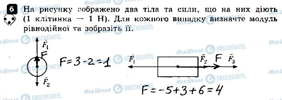 ГДЗ Фізика 7 клас сторінка 6