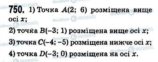 ГДЗ Алгебра 7 клас сторінка 750