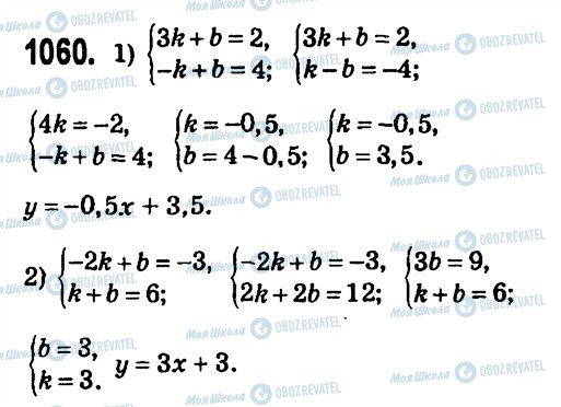 ГДЗ Алгебра 7 класс страница 1060