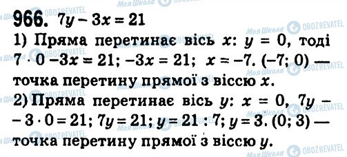 ГДЗ Алгебра 7 класс страница 966