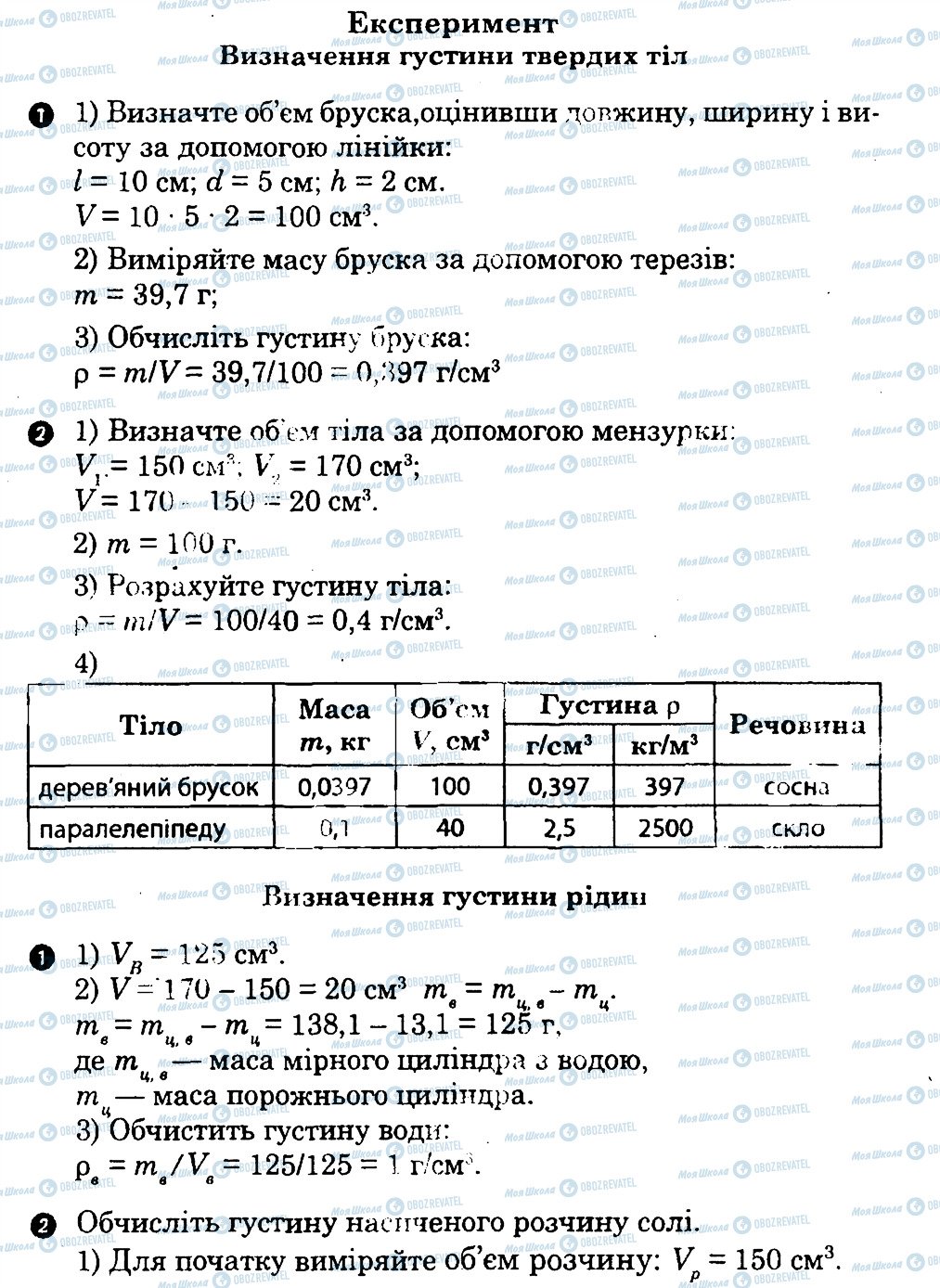 ГДЗ Фізика 7 клас сторінка ЛР7