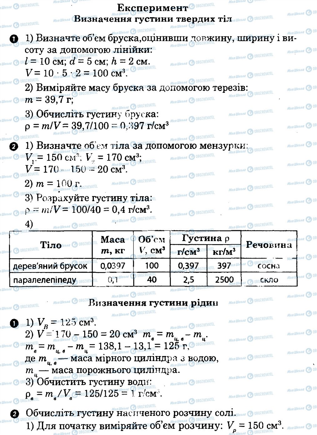 ГДЗ Физика 7 класс страница ЛР7