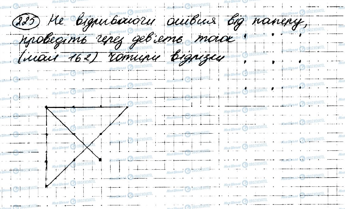 ГДЗ Геометрія 7 клас сторінка 225
