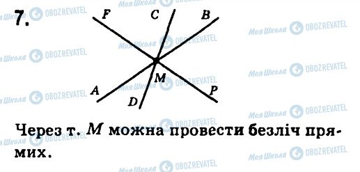 ГДЗ Геометрія 7 клас сторінка 7