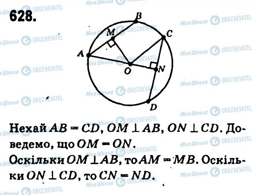 ГДЗ Геометрия 7 класс страница 628