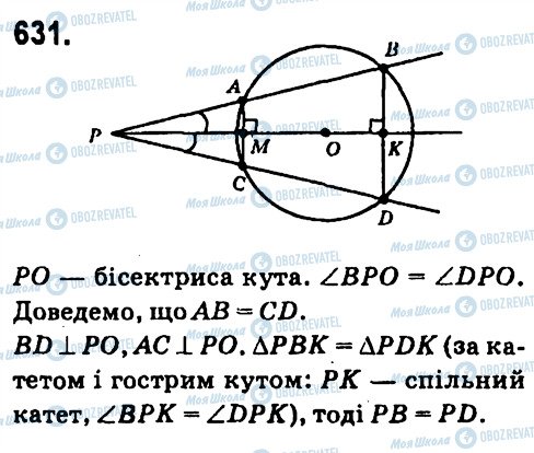 ГДЗ Геометрия 7 класс страница 631