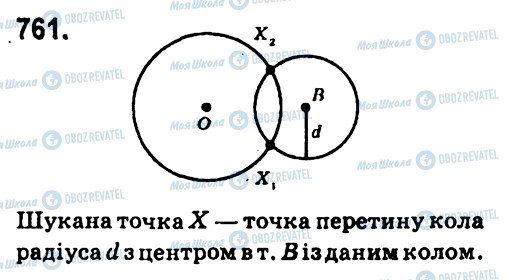 ГДЗ Геометрія 7 клас сторінка 761