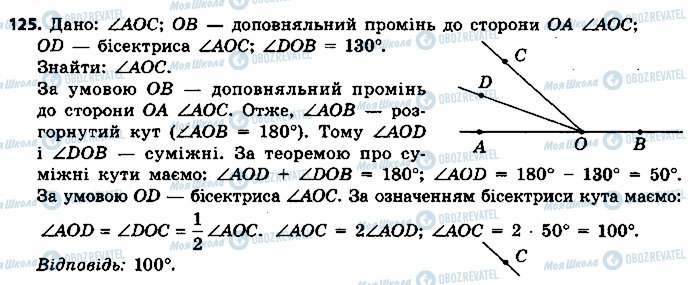 ГДЗ Геометрия 7 класс страница 125