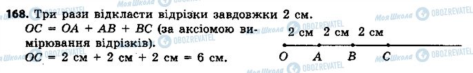 ГДЗ Геометрія 7 клас сторінка 168