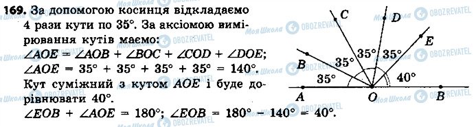 ГДЗ Геометрія 7 клас сторінка 169