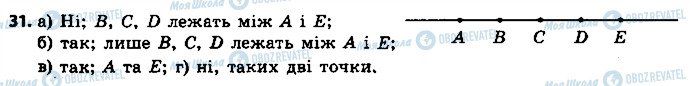 ГДЗ Геометрія 7 клас сторінка 31