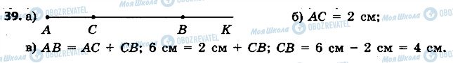 ГДЗ Геометрия 7 класс страница 39