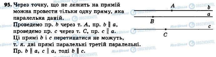 ГДЗ Геометрія 7 клас сторінка 95