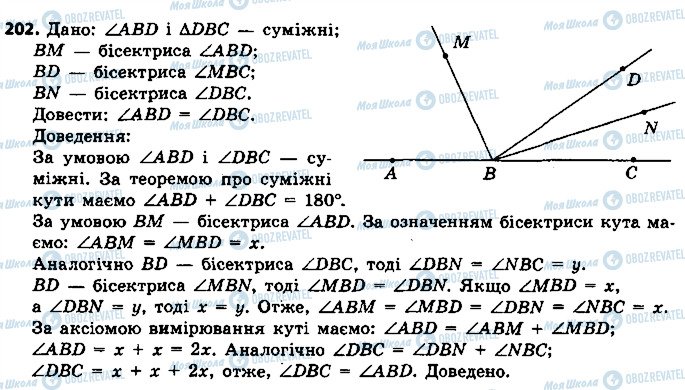 ГДЗ Геометрия 7 класс страница 202