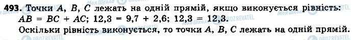 ГДЗ Геометрія 7 клас сторінка 493